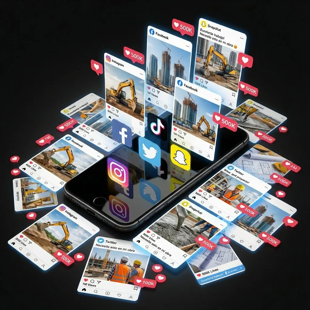 arketing digital y gestión de redes sociales para el sector industrial.